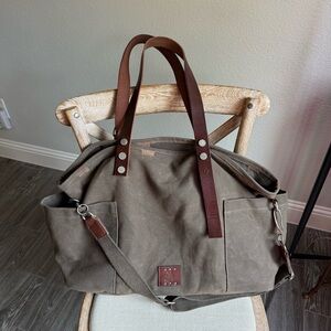 Free people we the free Preston canvas bag